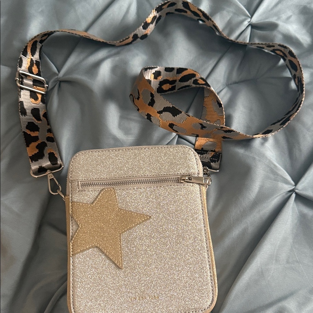 Glitter Star Crossbody Bag